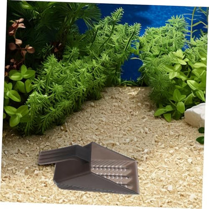 BESPORTBLE Fish Tank Sand Cleaner Tool Aquarium Shovel for Gravel and Sand Maintenance Easy to Handle Substrate Scoop for Fish Tanks and Reptile Corners