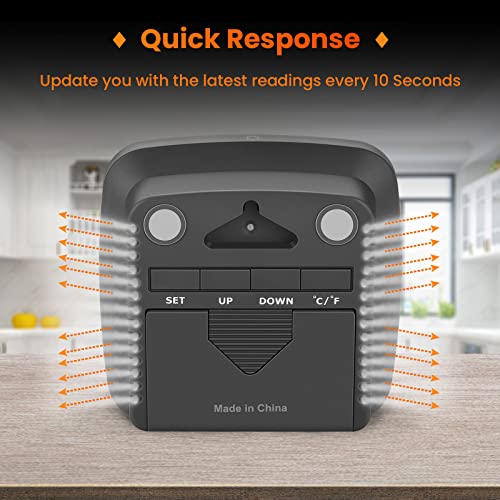 SC42 Professional Digital Hygrometer Indoor Room Thermometer | Humidity Gauge Pro Accuracy Calibration