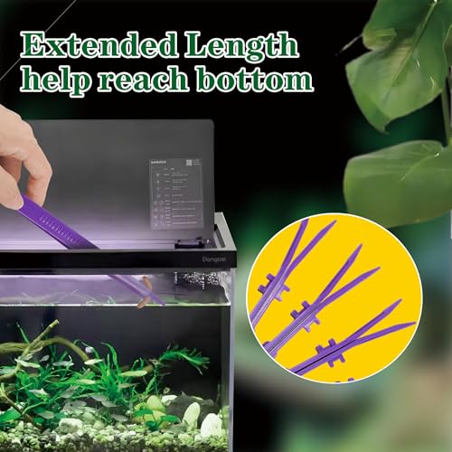 5-Pack Reptile Feeding Tongs Set - Hygienic Anti-Slip Purple Tweezers for Bearded Dragons, Lizards, Snakes, Aquariums & Small Animals(Five Colors to Choose from) - color: Purple