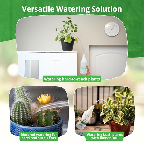 UpBloom - 32 Oz Squeeze Bottle for Hanging Plants, Squirt Bottle/Water Container for Outdoor/Indoor Hanging Plant Made in The USA (Great Alternative for Outdoor/Indoor Watering Can) - style: 1 Pack