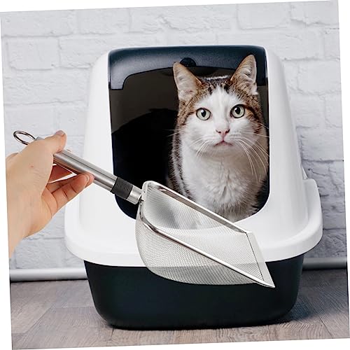 Sosoport Reptile Litter Scoop Pet Waste Shovel for Tortoises Lizards and Animals Fine Mesh Design for Easy Cleaning and Reptile Supply