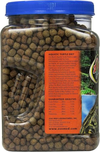 Zoo Med Natural Aquatic Turtle Food Maintenance Formula [Set of 2] Size: 24 Oz.