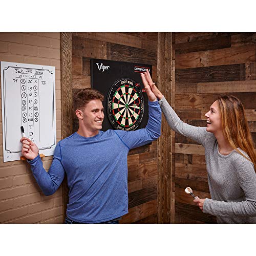 Viper Dry Erase Scoreboard, Cricket and 01 Dart Games, White - style: Large (23.5" H x 15.5" W)