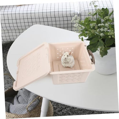 BESPORTBLE 2pcs Portable Small Animal Carriers Hamster Cage Bag for Travel Reptile Bird Guinea Pig