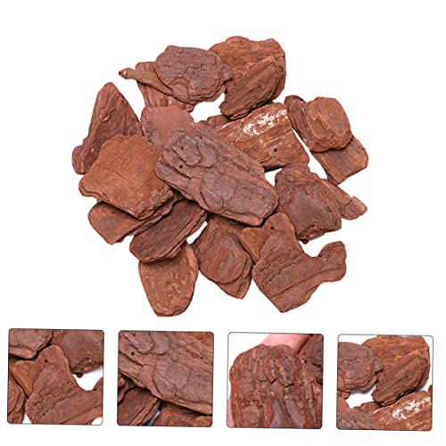 Happyyami 1pack Reptiles Breeding Box Pine Bark Substrate for Tortoise Habitat Decoration Natural Pine Material Pack for Reptiles and Animals