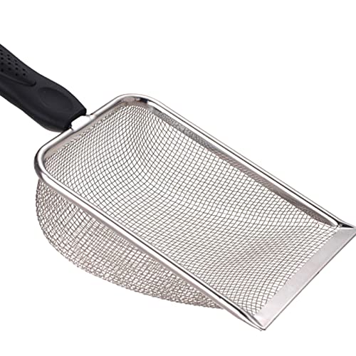 Reptile Sand Cleaning Tool Mesh Screen Fecal Spoon for Cats and Reptiles