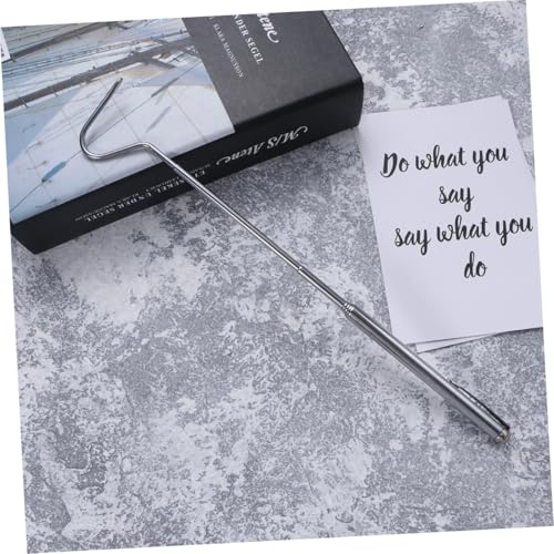 2pcs Telescoping Snake Catching Hooks Reptile Grabbers Extendable Reptile Hooks for Safe Handling and Relocation Snakes