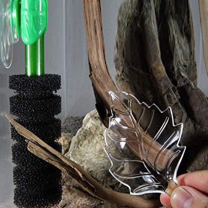 Shrimp Feeding Dish Shrimp Feed Dish Leaf Shaped Bowl