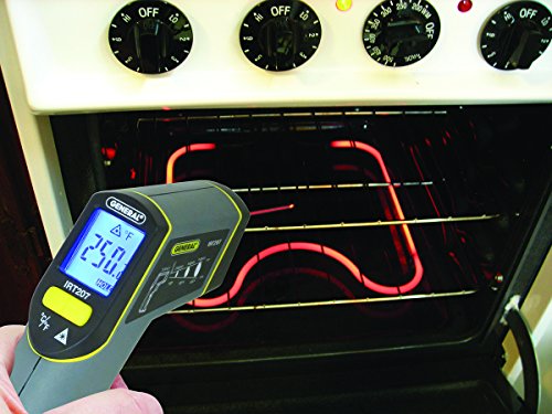 General Tools Non-Contact Digital Laser Temperature Gun, Thermal Detector, -4 to 608 degrees F (-20 to 320 degrees C) - For Cooking/BBQ/Food/Fridge/Pizza Oven/Engine - style: Mid Range