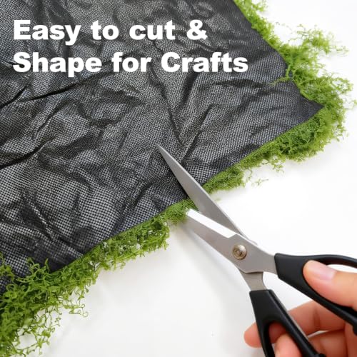 Upriver 2Pcs 118inch Bendable Artificial Tree Branches with Moss Table Flag | Tree Branches, Enchanted Forest Decorations DIY for Garden Landscape, Reptiles, Wedding Home Decoration