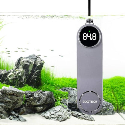 Aquarium Heater, Fish Tank Heater for 25 to 40 Gallon Tanks, 200w Submersible Water Heater with Digital Thermometer, Overheat Protection | Overheat protection for safety. Ideal for fish tanks, reliable and easy to use,for 25-40 Gal Tanks with Thermometer