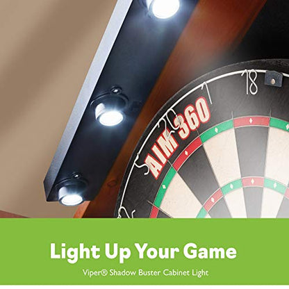 Deluxe Dartboard Cabinet with Integrated Pro Score and Cricket Scoreboard - style: Elite