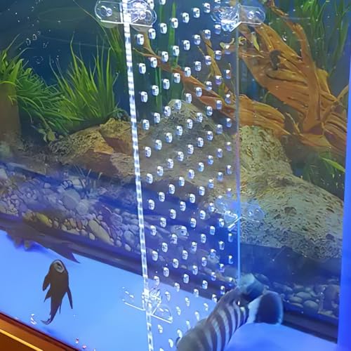 Aquarium Fish Tank Divider Acrylic Isolation Board Transparent 11.81X9.84 Inch Fish Tank Separator for Breeding and Aquarium Supply