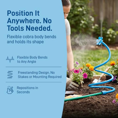 Orbit 10360 Flex Cobra Spray Mister for Cooling - style: Portable Mist Stand