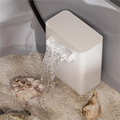 Reptile Tank Sun Terrace Turtle Villa Feeding Box Perfect Habitat for Your Aquatic Pets Easy Assembly(Gris) - color: Gris