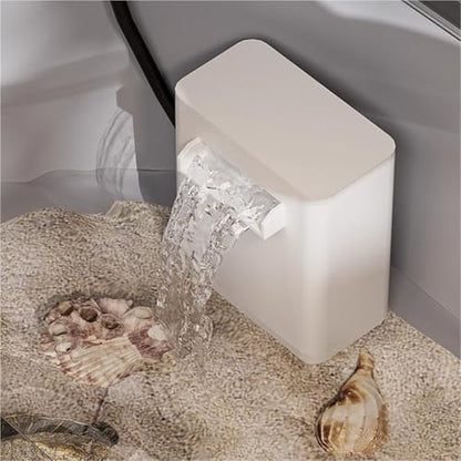 Reptile Tank Sun Terrace Turtle Villa Feeding Box Perfect Habitat for Your Aquatic Pets Easy Assembly(Gris) - color: Gris