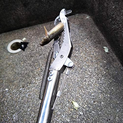 29" Snake Catcher Tongs Professional Grabber Snake Catcher Auto Handle and Comfortable Grip Handle