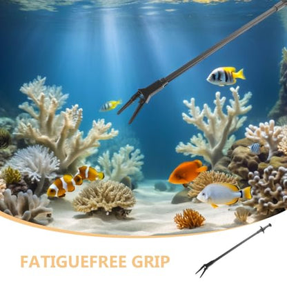 3Pcs Aquarium Maintenance Tongs: Aquarium Cleaning Tongs 19.7inch - Fish Tank Long Grabber - Aquatic Plant Tweezers for Gravel Cleaning Plant Placement