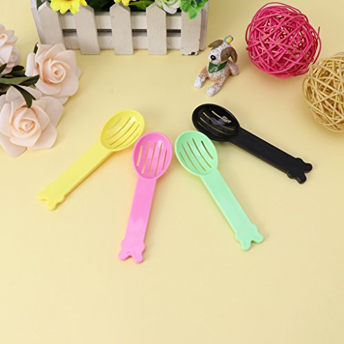 Small Pet Litter Scooper, PP Plastic Cage Cleaning Shovel for Hamster, Hedgehog, Cavy & Cats – Lightweight Sand Sifter for Bathing & Waste Removal