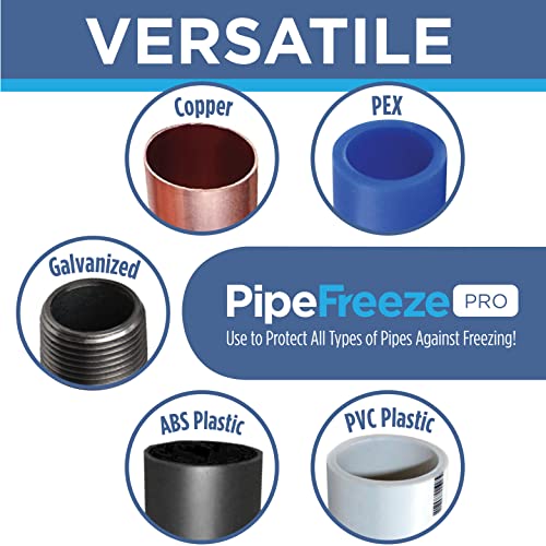 Intelligent Heat Tape for Water Pipe Freeze Protection - with GlowCap™, Built-in Thermostat, Tape Included, 10-yr Warranty, Heavy-Duty, Self-Regulating, 120V (150 Ft) - style: 150 Feet