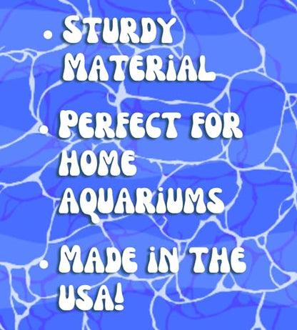 Chatelet REEFSHAPE - Abstract Aquarium Viewing Tunnel | Wavy Design Fish and Shrimp Hideout | Under-Substrate Tunnel | Made in USA (Gray) - color: Gray