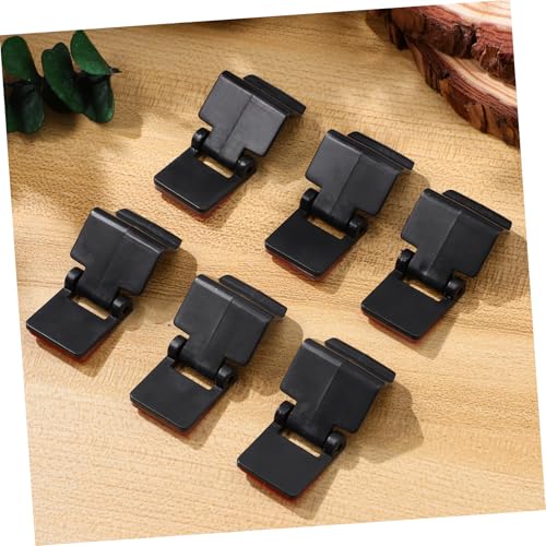 Kichvoe 6pcs Reptile Terrarium Buckle Lock Clips for Glass Turtle Feeding Tank Easy Install Escape Locks for Tropical Amphibian and Insect Boxes Lightweight Secure Latches for Breeding