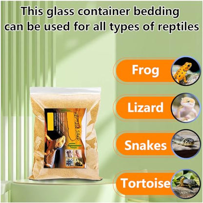 BNOSDM Reptile Sand,2.2lb Bearded Dragons Sands Substrate Bedding,Lizard Yellow Desert Blend Sands for Snakes Geckos Tortoises Turtle Tarantula - color: Yellow - 2.2Ib