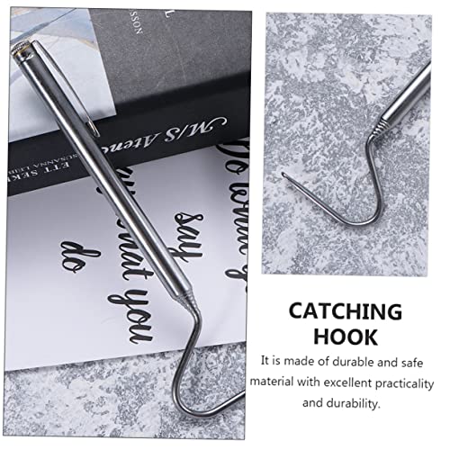 2pcs Telescopic Snake Hook Extendable Snake Catcher Material Reptile Catching Tool