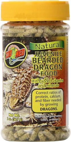 Zoo Med Laboratories Szmzm75 Beard Dragon Adult Soft-Moist Pellet, 2-Ounce
