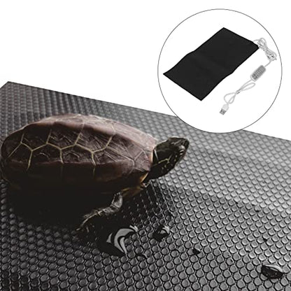 Temperature Regulating Heating Pad, Water Proof Electric Cloth Heater Pad with Charging Cable, 4 Gear Electric Cloth Heater for Clothes Seat Pet Bed Warmer (15x30cm) - size: 15x30cm