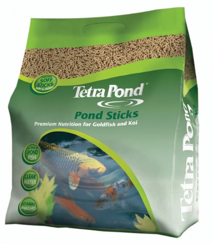 Tetra Pond Sticks Fish Food For Goldfish & Koi, 6.61 lbs | Healthy Daily Diet For All Pond Fish, Easy To Digest Floating Sticks Promote Clearer Water, Feed When Water Is +50 Degrees - size: 6.61 Pound (Pack of 1)