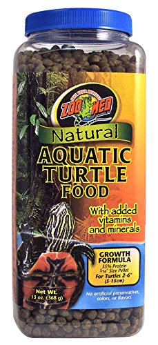 Zoo Med Aquatic Turtle Food Growth Formula 13 oz. - size: 7.5 Ounce (Pack of 1)