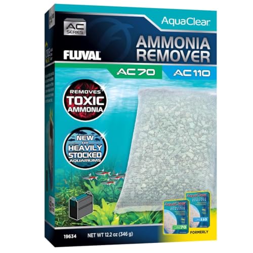 Fluval Ammonia Remover for AC70/AC110, 12.2 oz / 346 g | For Use in Freshwater Aquariums - size: AC70/AC110 (New) 1-Pack