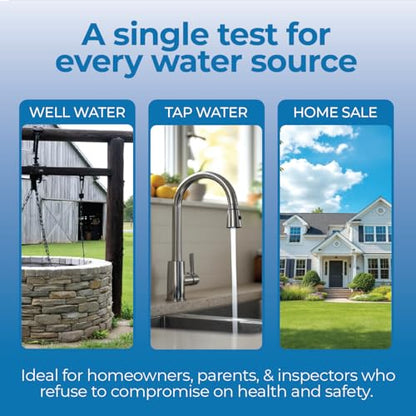 Detekt® Lead in Drinking Water Test Kit - 5-Min Results for Home - DIY
