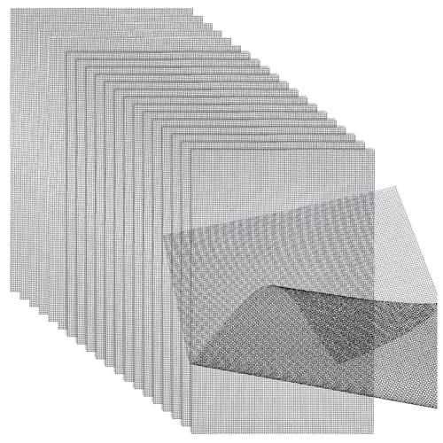 20PCS Flower Pot Hole Mesh Pad Drainage Screen Succulent Bonsai Mesh | Potting Mat Bonsai Mesh, Pots Substrate Barrier Plants Screen Mesh, Plant Pots Drainage Meshes, Preventing Soil Leakage
