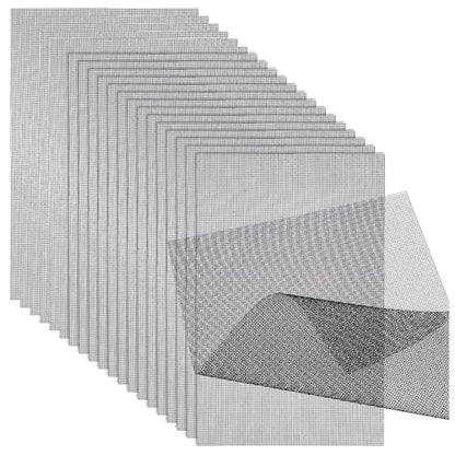 20PCS Flower Pot Hole Mesh Pad Drainage Screen Succulent Bonsai Mesh | Potting Mat Bonsai Mesh, Pots Substrate Barrier Plants Screen Mesh, Plant Pots Drainage Meshes, Preventing Soil Leakage