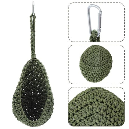 Snake Tank Accessories, Hanging Nylon Woven Hammock for Reptile, Habitat Enrichment Accessories for Snake, Gecko and Other Small Animals