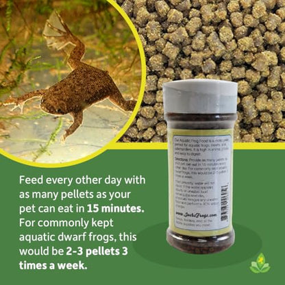 Josh's Frogs Aquatic African Dwarf Frog Food Pellets (1.85 oz)