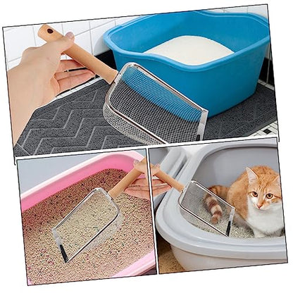 Toddmomy Reptile Litter Scoop Handle Poop Tool for Easy Cleanup of Tortoise Lizard and Animal Waste for Pet Owners