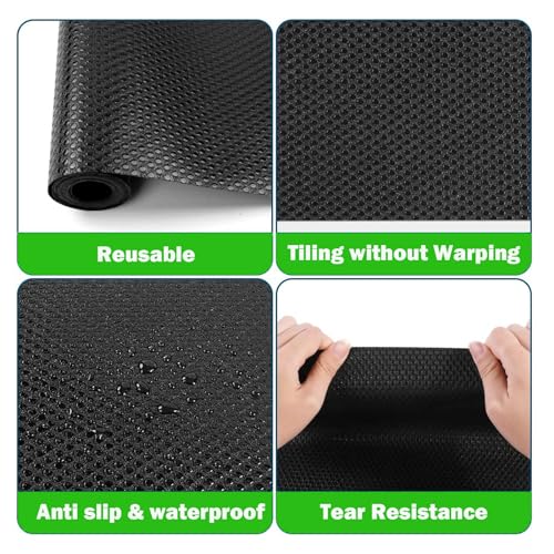 Bearded Dragon Tank Accessories Non-Adhesive Reptile Carpet Bedding | Substrate for Terrarium, Reptile Mat Terrarium Liner Tank Flooring for Leopard Gecko, Snake, Lizard and Tortoise, 18x40 in - size: 18x40 inch