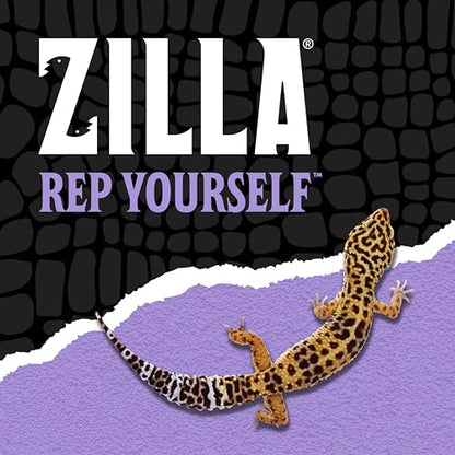 Zilla Cricket Glow Powder, Calcium Powder 4 Ounces | Add to Reptile Food, Provides Calcium, Ideal for Insectivores - size: 4 Ounce (Pack of 1)