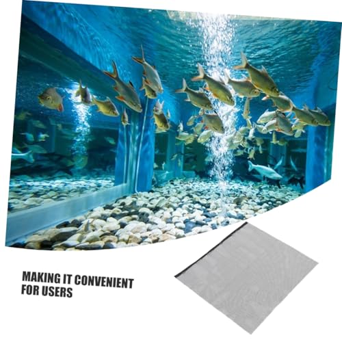 BESPORTBLE Aquarium Jumping Net Cover Plastic Mesh Screen Lid for Fish Tank Versatile Divider Panel for Betta Fish and Terrarium