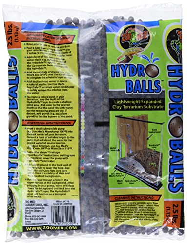 Zoo Med HydroBalls 2.5 lbs. - size: 2.5 Pounds