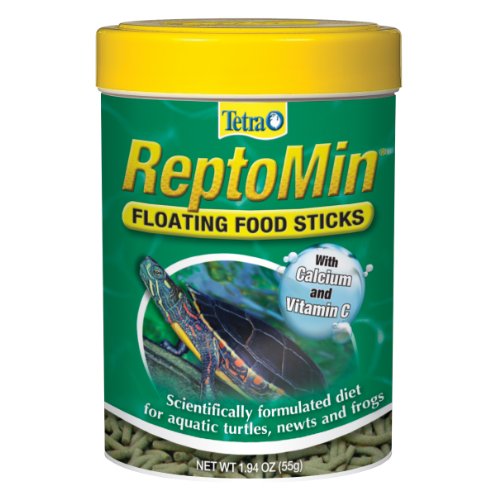 Tetra ReptoMin Floating Food Sticks, Food for Aquatic Turtles, Newts and Frogs, 1.94 oz - size: 1.94 Ounce (Pack of 1)