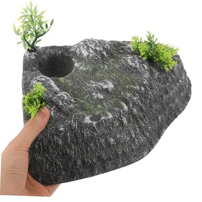 Toddmomy Turtle Basking Platform Climbing Ramp and Floating Island Natural Habitat Decor for Aquariums Resting Terrace for Tortoises and Reptiles Physical Activity and Reduces Stress