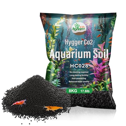 Upgraded Aquarium Soil Water Grass Mud, Ideal for Fish Tank Aquascaping Aquarium Substrate Soil for Plants and Shrimps, No Need to Wash (17.6 Pounds) - size: 17.6 Pounds
