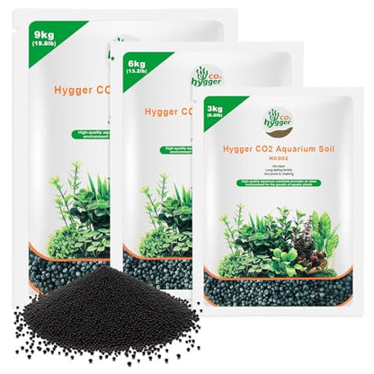 13.2Ib Aquarium Soil Water Grass Mud Fish Tank Aquascaping Aquarium Substrate Soil for Plants and Shrimps,No Need to Wash and No Muddy Water - size: 13.2 Pounds
