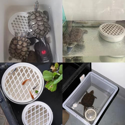 Turtle Tank Poop Collector, Easy-Clean Aquarium Waste Collector, Reusable Debris Cleaning Tool Plastic Aquarium Maintenance Tool (Large) - size: Large