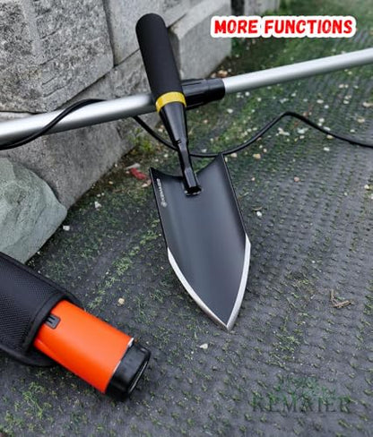 Kemaier Heavy Duty Gardening Hand Trowel - Carbon Steel Shovels Tool | Sharp Weeding, Precision Digging, Industrial-Duty Garden Spade, Engineered for Pros Who Demand More