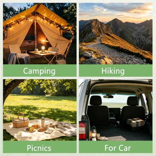 Erosebridal Hawk Moth Camping Sleeping Bags Teens Spooky Aztec Backpacking Camping Blanket Full Body Travel Wrap Sleep Bag - color: Gold Little Cats